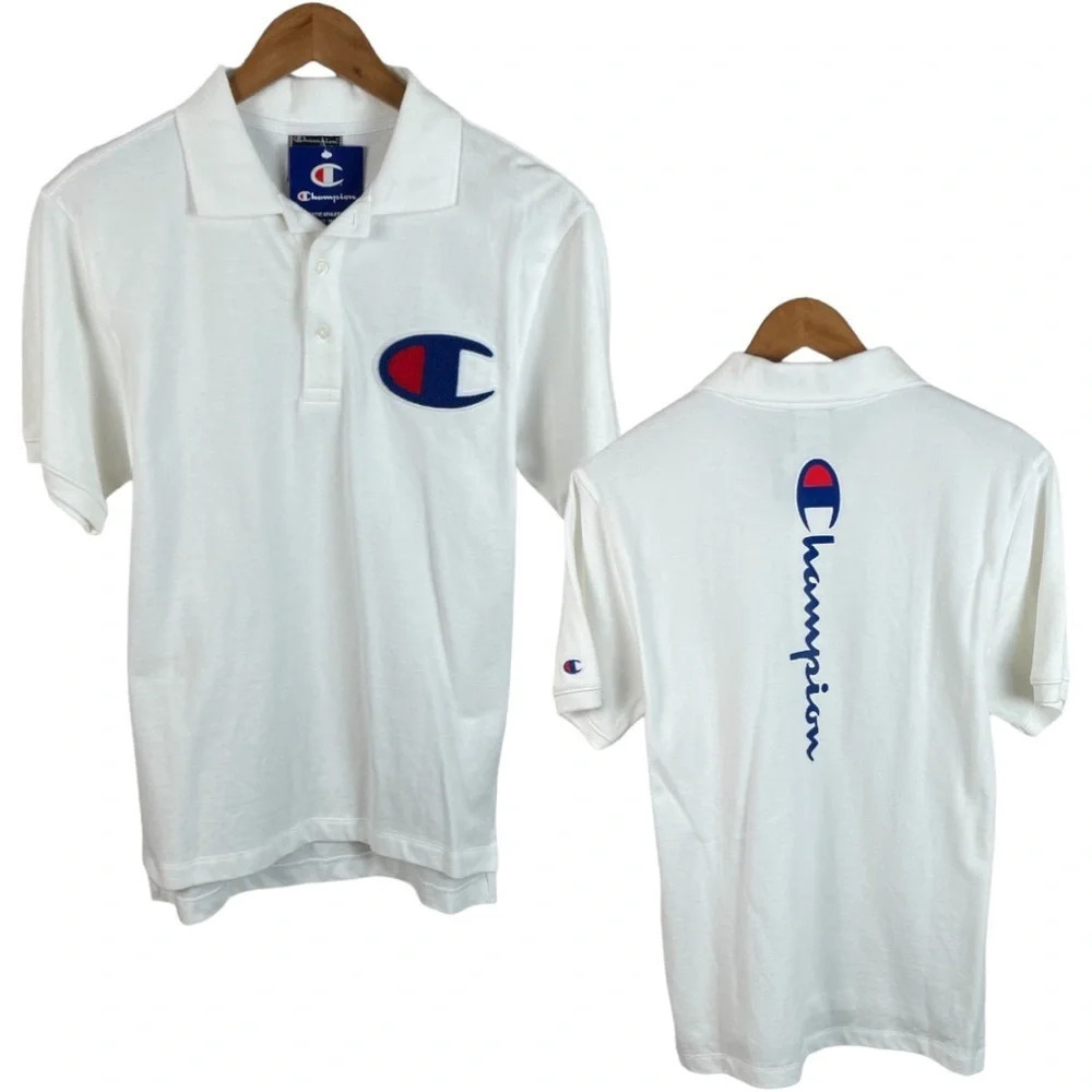 PO386 NWT Mens Champion Knit Short Sleeve Preppy Polo Shirt XS ($50)